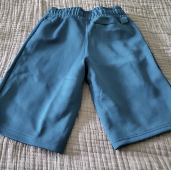 PUMA Men's X TMC Hustle Way Bermuda Shorts NWT Teal Blue Men 102024 - Picture 4 of 8